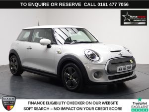 Used 2021 SILVER MINI Electric Hatch Hatchback Cooper SE 32.6kWh Level 1 Hatchback 3dr Electric Auto (184 ps) (reg. 2021-01-29) for sale in Stockport