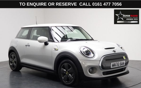 Used 2021 SILVER MINI Electric Hatch Hatchback Cooper SE 32.6kWh Level 1 Hatchback 3dr Electric Auto (184 ps) (reg. 2021-01-29) for sale in Stockport