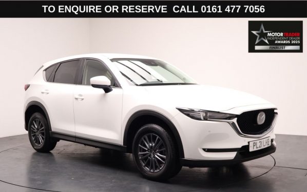 Used 2021 WHITE MAZDA CX-5 SUV 2.0 SKYACTIV-G SE-L SUV 5dr Petrol Manual Euro 6 (s/s) (165 ps) (reg. 2021-06-29) for sale in Stockport