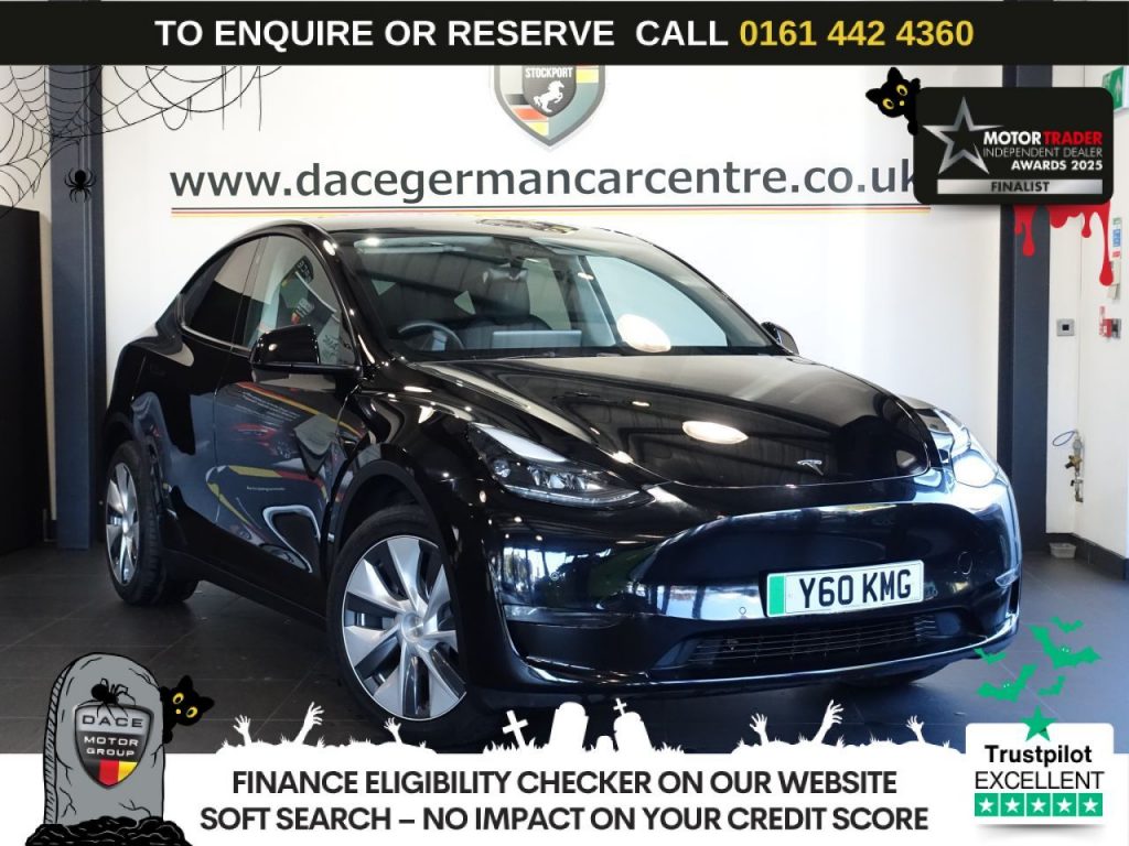Used 2022 BLACK TESLA MODEL Y SUV (Dual Motor) Long Range SUV 5dr Electric Auto 4WDE (384 bhp) (reg. 2022-06-27) for sale in Altrincham