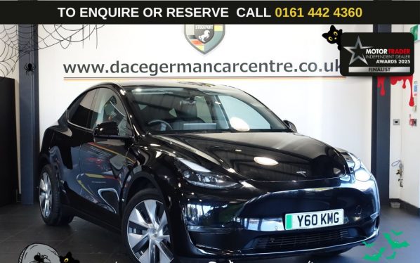 Used 2022 BLACK TESLA MODEL Y SUV (Dual Motor) Long Range SUV 5dr Electric Auto 4WDE (384 bhp) (reg. 2022-06-27) for sale in Altrincham