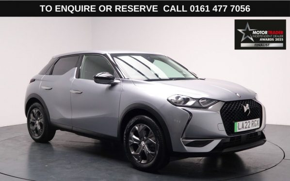 Used 2022 GREY DS AUTOMOBILES DS 3 CROSSBACK SUV E-TENSE 50kWh Bastille Crossback 5dr Electric Auto (136 ps) (reg. 2022-08-15) for sale in Stockport