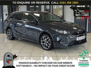 Used 2022 GREY KIA CEED Estate 1.5 T-GDi 3 Sportswagon 5dr Petrol Manual Euro 6 (s/s) (158 bhp) (reg. 2022-06-20) for sale in Wilmslow