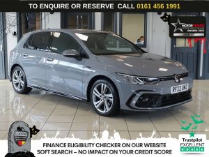 Used 2022 GREY VOLKSWAGEN GOLF Hatchback 2.0 TDI R-Line Hatchback 5dr Diesel DSG Euro 6 (s/s) (150 ps) (reg. 2022-07-28) for sale in Wilmslow