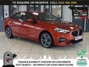 Used 2022 ORANGE BMW 2 SERIES GRAN COUPE Saloon 1.5 218i Sport (LCP) Saloon 4dr Petrol DCT Euro 6 (s/s) (136 ps) (reg. 2022-04-22) for sale in Wilmslow