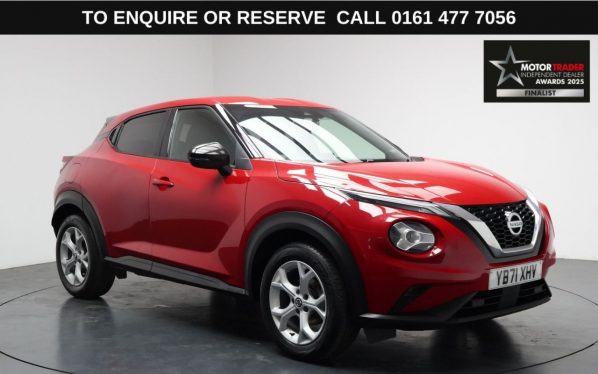 Used 2022 RED NISSAN JUKE SUV 1.0 DIG-T N-Connecta SUV 5dr Petrol Manual Euro 6 (s/s) (114 ps) (reg. 2022-01-13) for sale in Stockport
