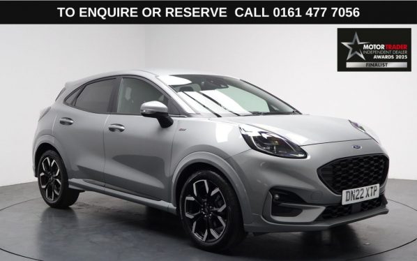 Used 2022 SILVER FORD PUMA SUV 1.0T EcoBoost MHEV ST-Line X SUV 5dr Petrol Hybrid Manual Euro 6 (s/s) (155 ps) (reg. 2022-07-26) for sale in Stockport