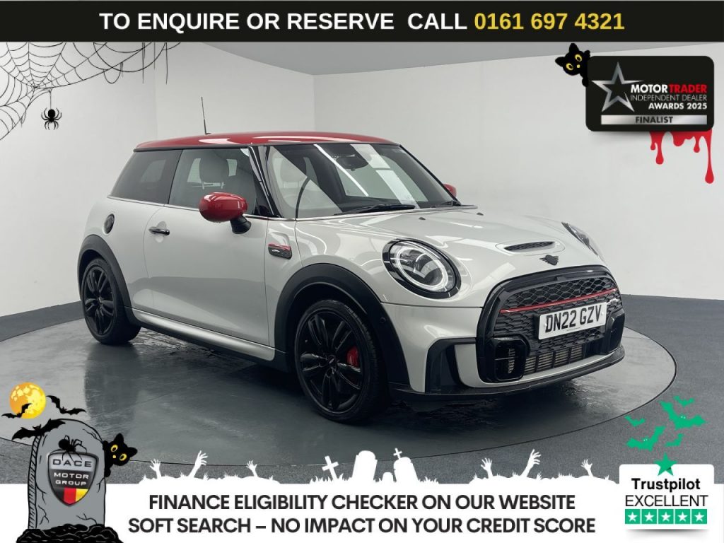 Used 2022 SILVER MINI HATCH Hatchback 2.0 John Cooper Works Hatchback 3dr Petrol Manual Euro 6 (s/s) (231 ps) (reg. 2022-05-13) for sale in Manchester