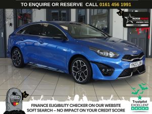 Used 2023 BLUE KIA PROCEED Estate 1.5 T-GDi GT-Line Shooting Brake 5dr Petrol Manual Euro 6 (s/s) (158 bhp) (reg. 2023-03-03) for sale in Wilmslow