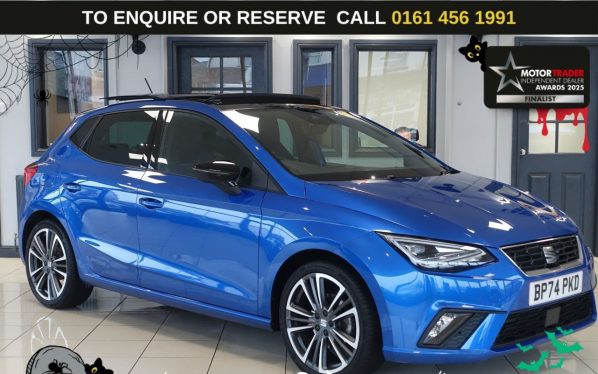 Used 2025 BLUE SEAT IBIZA Hatchback 1.0 TSI Anniversary Limited Edition Hatchback 5dr Petrol DSG Euro 6 (s/s) (115 ps) (reg. 2025-01-31) for sale in Wilmslow
