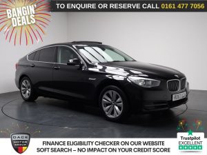 Used 2013 BLACK BMW 5 SERIES GRAN TURISMO Hatchback 3.0 530d SE GT 5dr Diesel Auto Euro 6 (s/s) (258 ps) (reg. 2013-11-14) for sale in Stockport