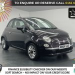 Used 2014 BLUE FIAT 500 Hatchback 1.2 Lounge Hatchback 3dr Petrol Manual Euro 6 (s/s) (69 bhp) (reg. 2014-11-28) for sale in Manchester