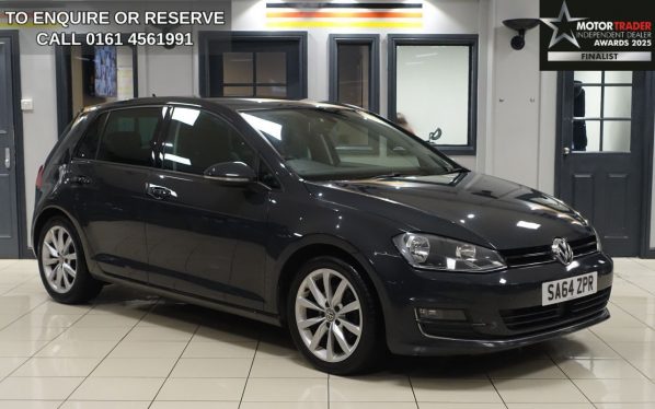 Used 2014 GREY VOLKSWAGEN GOLF Hatchback 2.0 TDI BlueMotion Tech GT Hatchback 5dr Diesel DSG Euro 5 (s/s) (150 ps) (reg. 2014-09-30) for sale in Wilmslow