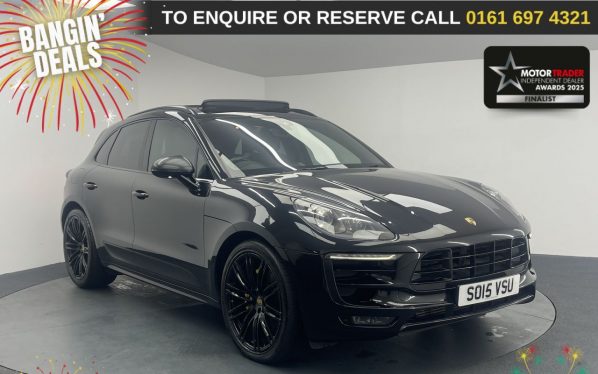 Used 2015 BLACK PORSCHE MACAN SUV 3.0 TD V6 S SUV 5dr Diesel PDK 4WD Euro 6 (s/s) (258 ps) (reg. 2015-03-02) for sale in Manchester