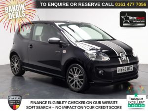 Used 2015 BLACK VOLKSWAGEN UP! Hatchback 1.0 Rock up! Hatchback 3dr Petrol Manual Euro 5 (75 ps) (reg. 2015-09-07) for sale in Stockport