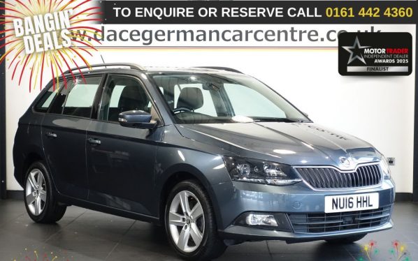 Used 2016 GREY SKODA FABIA Estate 1.2 TSI SE L Estate 5dr Petrol DSG Euro 6 (s/s) (110 ps) (reg. 2016-03-24) for sale in Altrincham
