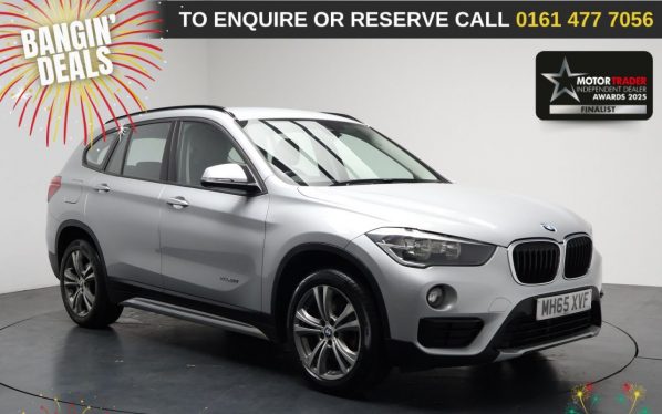 Used 2016 SILVER BMW X1 SUV 2.0 20i Sport SUV 5dr Petrol Auto xDrive Euro 6 (s/s) (192 ps) (reg. 2016-01-25) for sale in Stockport