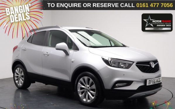 Used 2016 SILVER VAUXHALL MOKKA X SUV 1.4i Turbo Elite Nav SUV 5dr Petrol Manual 4WD Euro 6 (s/s) (140 ps) (reg. 2016-12-31) for sale in Stockport