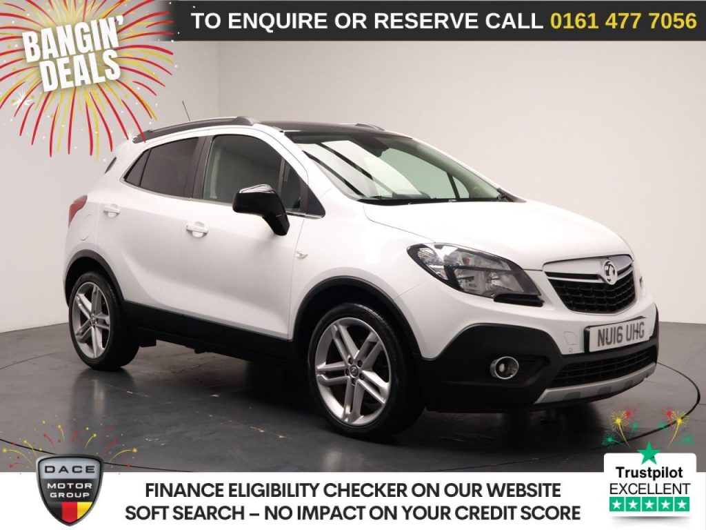 Used 2016 WHITE VAUXHALL MOKKA SUV 1.6 CDTi Limited Edition SUV 5dr Diesel Manual 2WD Euro 6 (s/s) (136 ps) (reg. 2016-04-26) for sale in Stockport