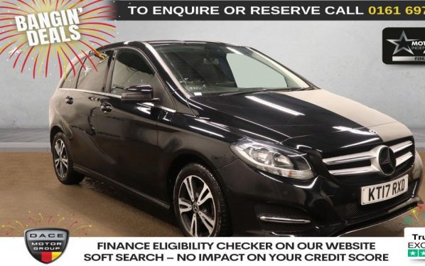 Used 2017 BLACK MERCEDES-BENZ B-CLASS MPV 1.5 B180d SE MPV 5dr Diesel 7G-DCT Euro 6 (s/s) (109 ps) (reg. 2017-05-25) for sale in Manchester