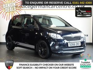 Used 2017 BLACK SKODA CITIGO Hatchback 1.0 MPI Monte Carlo Hatchback 5dr Petrol Manual Euro 6 (60 ps) (reg. 2017-01-31) for sale in Altrincham