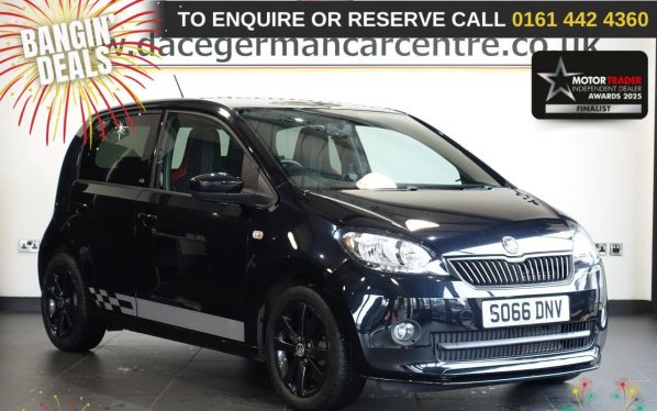 Used 2017 BLACK SKODA CITIGO Hatchback 1.0 MPI Monte Carlo Hatchback 5dr Petrol Manual Euro 6 (60 ps) (reg. 2017-01-31) for sale in Altrincham