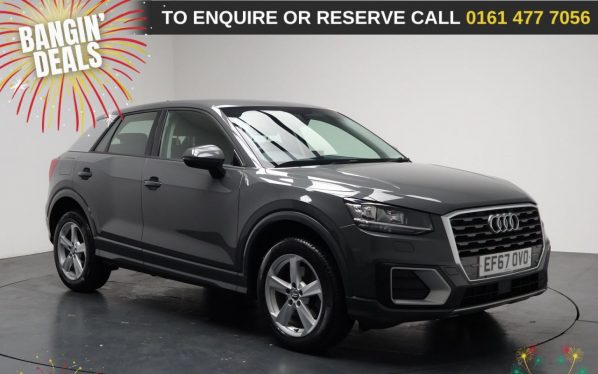 Used 2017 GREY AUDI Q2 SUV 1.4 TFSI CoD Sport SUV 5dr Petrol Manual Euro 6 (s/s) (150 ps) (reg. 2017-12-19) for sale in Stockport