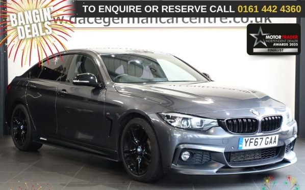 Used 2017 GREY BMW 4 SERIES GRAN COUPE Hatchback 2.0 420d M Sport Hatchback 5dr Diesel Auto Euro 6 (s/s) (190 ps) (reg. 2017-11-28) for sale in Altrincham