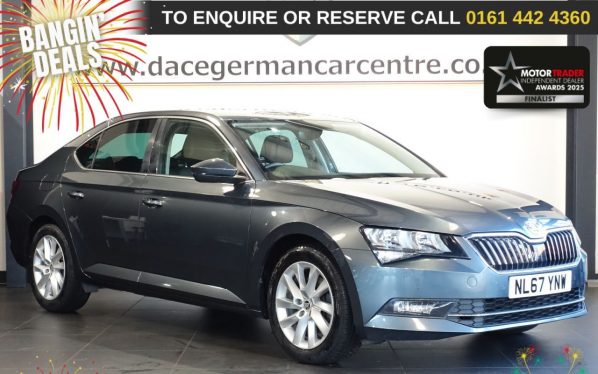 Used 2017 GREY SKODA SUPERB Hatchback 1.6 TDI SE Technology Hatchback 5dr Diesel DSG Euro 6 (s/s) (120 ps) £1135 EXTRAS (reg. 2017-10-17) for sale in Altrincham