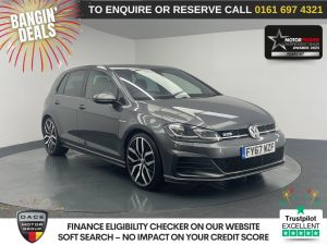 Used 2017 GREY VOLKSWAGEN GOLF Hatchback 2.0 TDI GTD BlueLine Hatchback 5dr Diesel Manual Euro 6 (s/s) (184 ps) (reg. 2017-10-03) for sale in Manchester