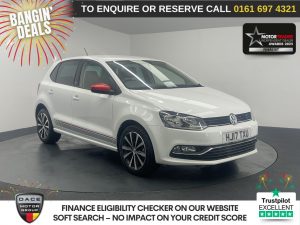Used 2017 WHITE VOLKSWAGEN POLO Hatchback 1.2 TSI BlueMotion Tech beats Hatchback 5dr Petrol DSG Euro 6 (s/s) (90 ps) (reg. 2017-04-19) for sale in Manchester