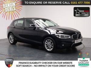 Used 2018 BLACK BMW 1 SERIES Hatchback 1.5 116d SE Business Hatchback 5dr Diesel Manual Euro 6 (s/s) (116 ps) (reg. 2018-09-28) for sale in Stockport