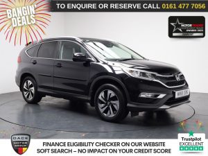 Used 2018 BLACK HONDA CR-V SUV 1.6 i-DTEC EX SUV 5dr Diesel Manual 4WD Euro 6 (s/s) (160 ps) (reg. 2018-08-29) for sale in Stockport
