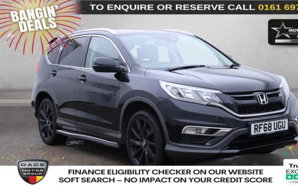 Used 2018 BLACK HONDA CR-V SUV 2.0 i-VTEC SE Plus Navi SUV 5dr Petrol Auto 4WD Euro 6 (155 ps) (reg. 2018-12-07) for sale in Manchester