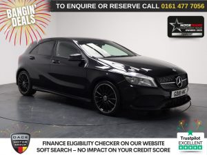 Used 2018 BLACK MERCEDES-BENZ A-CLASS Hatchback 2.1 A200d AMG Line Hatchback 5dr Diesel Manual Euro 6 (s/s) (136 ps) (reg. 2018-05-31) for sale in Stockport