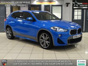 Used 2018 BLUE BMW X2 SUV 2.0 20i M Sport X SUV 5dr Petrol DCT sDrive Euro 6 (s/s) (192 ps) (reg. 2018-09-28) for sale in Wilmslow