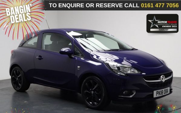 Used 2018 BLUE VAUXHALL CORSA Hatchback 1.4i ecoTEC SRi Hatchback 3dr Petrol Manual Euro 6 (75 ps) (reg. 2018-03-29) for sale in Stockport