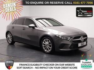 Used 2018 GREY MERCEDES-BENZ A-CLASS Hatchback 1.3 A200 Sport (Executive) Hatchback 5dr Petrol 7G-DCT Euro 6 (s/s) (163 ps) (reg. 2018-10-16) for sale in Stockport