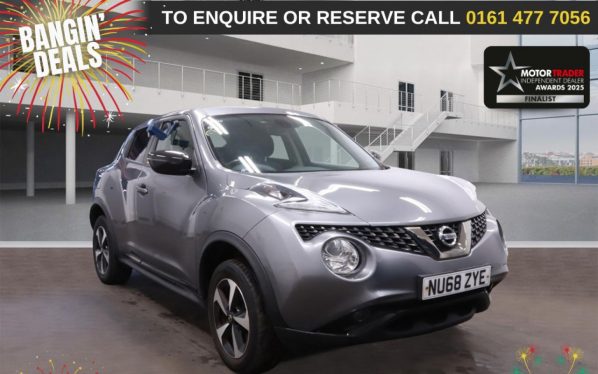 Used 2018 GREY NISSAN JUKE SUV 1.6 Bose Personal Edition SUV 5dr Petrol Manual Euro 6 (112 ps) (reg. 2018-12-29) for sale in Stockport