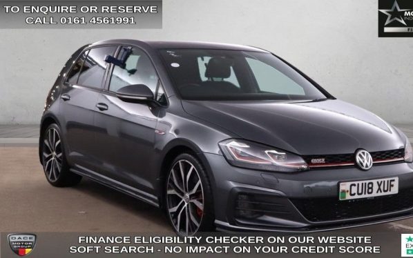 Used 2018 GREY VOLKSWAGEN GOLF Hatchback 2.0 TSI GTI Performance Hatchback 5dr Petrol Manual Euro 6 (s/s) (245 ps) (reg. 2018-05-31) for sale in Wilmslow