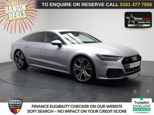 Used 2018 SILVER AUDI A7 Hatchback 3.0 TDI V6 50 S line Sportback 5dr Diesel Tiptronic quattro Euro 6 (s/s) (286 ps) (reg. 2018-10-31) for sale in Stockport