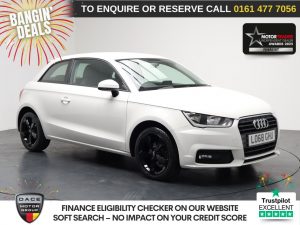 Used 2018 WHITE AUDI A1 Hatchback 1.0 TFSI Sport Hatchback 3dr Petrol S Tronic Euro 6 (s/s) (Nav) (95 ps) (reg. 2018-09-01) for sale in Stockport