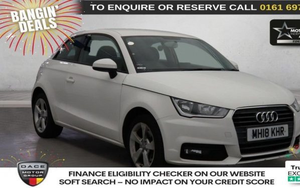 Used 2018 WHITE AUDI A1 Hatchback 1.4 TFSI Sport Hatchback 3dr Petrol Manual Euro 6 (s/s) (Nav) (125 ps) (reg. 2018-08-03) for sale in Manchester