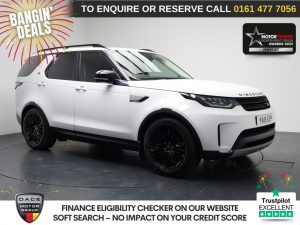 Used 2018 WHITE LAND ROVER DISCOVERY SUV 3.0 TD V6 HSE SUV 5dr Diesel Auto 4WD Euro 6 (s/s) (258 ps) VAN COMMERCIAL (reg. 2018-06-30) for sale in Stockport