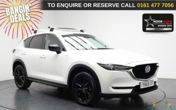 Used 2018 WHITE MAZDA CX-5 SUV 2.0 SKYACTIV-G Sport Nav+ SUV 5dr Petrol Manual Euro 6 (s/s) (165 ps) (reg. 2018-09-18) for sale in Stockport