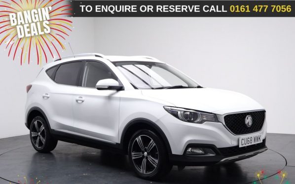 Used 2018 WHITE MG MG ZS SUV 1.5 VTi-TECH Excite SUV 5dr Petrol Manual Euro 6 (s/s) (106 ps) (reg. 2018-11-12) for sale in Stockport
