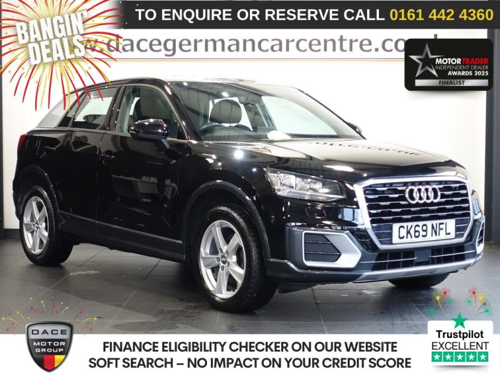 Used 2019 BLACK AUDI Q2 SUV 1.6 TDI 30 Sport SUV 5dr Diesel S Tronic Euro 6 (s/s) (116 ps) (reg. 2019-10-18) for sale in Altrincham