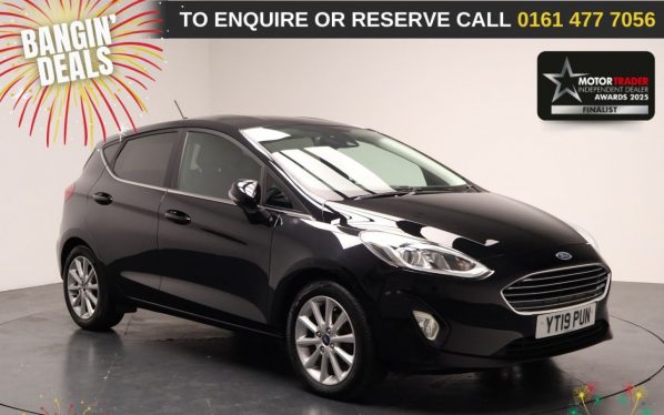 Used 2019 BLACK FORD FIESTA Hatchback 1.0T EcoBoost GPF Titanium X Hatchback 5dr Petrol Manual Euro 6 (s/s) (100 ps) (reg. 2019-06-29) for sale in Stockport