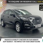 Used 2019 BLACK HYUNDAI TUCSON SUV 1.6 GDi SE Nav SUV 5dr Petrol Manual Euro 6 (s/s) (132 ps) (reg. 2019-09-30) for sale in Manchester