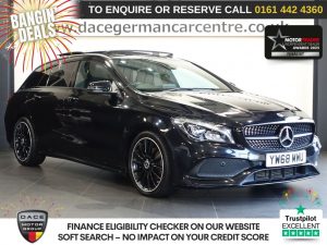 Used 2019 BLACK MERCEDES-BENZ CLA Estate 1.6 CLA200 AMG Line Night Edition (Plus) Shooting Brake 5dr Petrol 7G-DCT Euro 6 (s/s) (156 ps) £6275 EXTRAS (reg. 2019-01-30) for sale in Altrincham